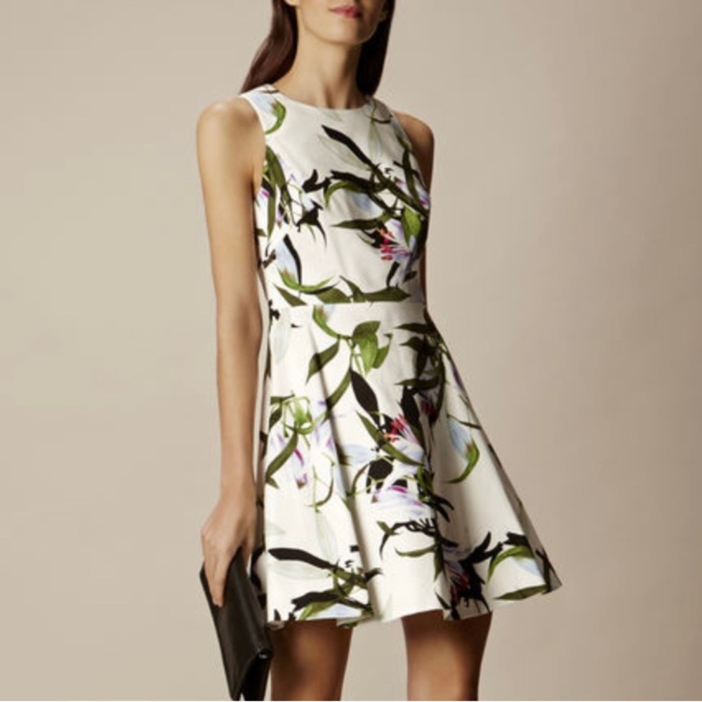 Karen Millen Lily Print Dress